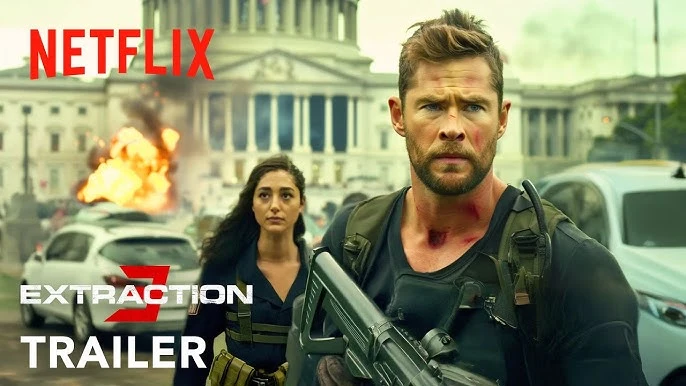 Extraction 3 movies scens